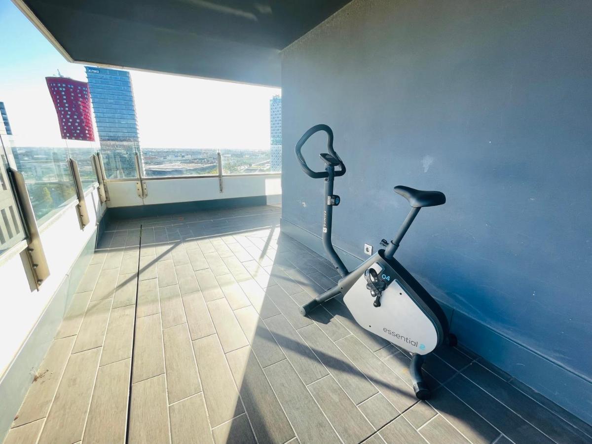 Fira De Barcelona City View Apartment With Garage Parking L’Hospitalet de Llobregat Exterior foto